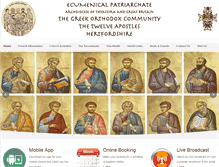 Tablet Screenshot of 12apostles.co.uk